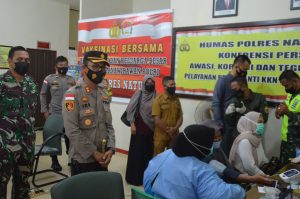 Kapolres: 250 Guru Se Bunguran Timur Ikut Vaksinasi Massal Natuna
