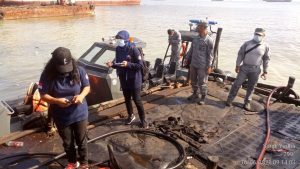 Temukan Limbah di Teluk Jakarta, Bakamla RI dan KLHK Gelar Operasi Bersama