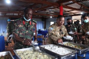 Jendral Bintang 3 MONUSCO Kunjungi Kontingen Garuda Dijamu Menu Nasi Goreng Khas Indonesia