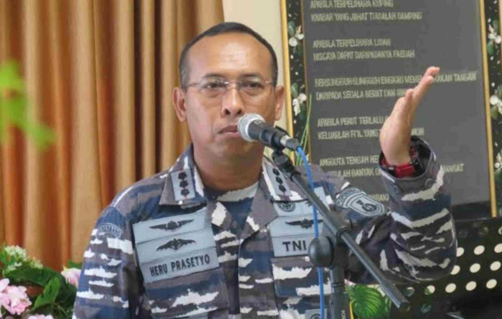Kolonel Laut (P) Heru Prasetyo selaku Komandan Lanudal Tanjungpinang