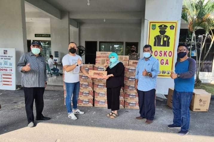 PT Wings Salurkan Bantuan Bagi Pasien Covid 19 Kota Batam