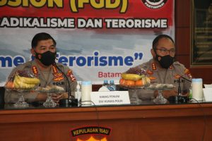 Polresta Barelang Gelar Focus Group Discussion Tangkal Pengaruh Faham Radikal dan Terorisme
