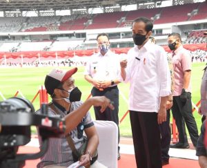 Presiden Minta TNI-Polri Turut Sukseskan Target Dua Juta Vaksinasi pada Bulan Agustus