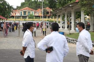 Sekda Batam Tinjau Lokasi OTG Asrama Haji