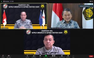 Bahas Keamanan Sumber Daya Migas Laut Natuna Utara, Bakamla RI Bertemu Menteri ESDM