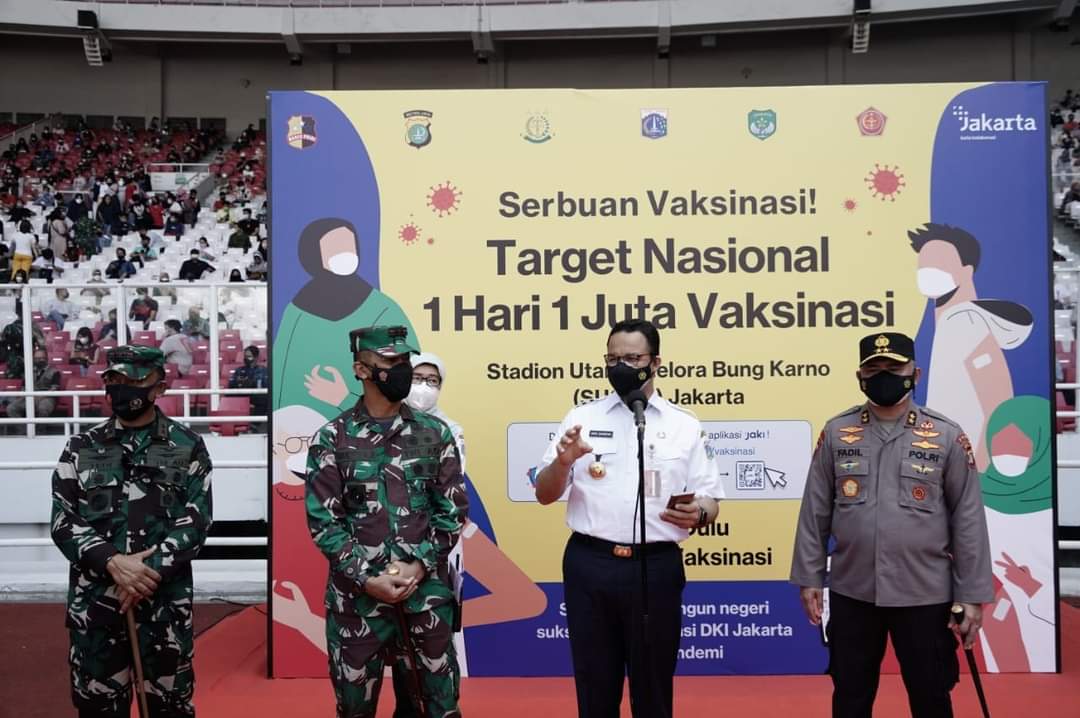 Gubernur DKI Jakarta Anies Baswedan meminta seluruh pihak dan masyarakat kompak dan solidaritas dalam memerangi COVID 19