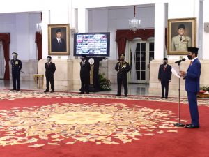 Peringatan Hari Bhayangkara ke-75, Presiden Apresiasi Peran Polri Turut Tangani Pandemi