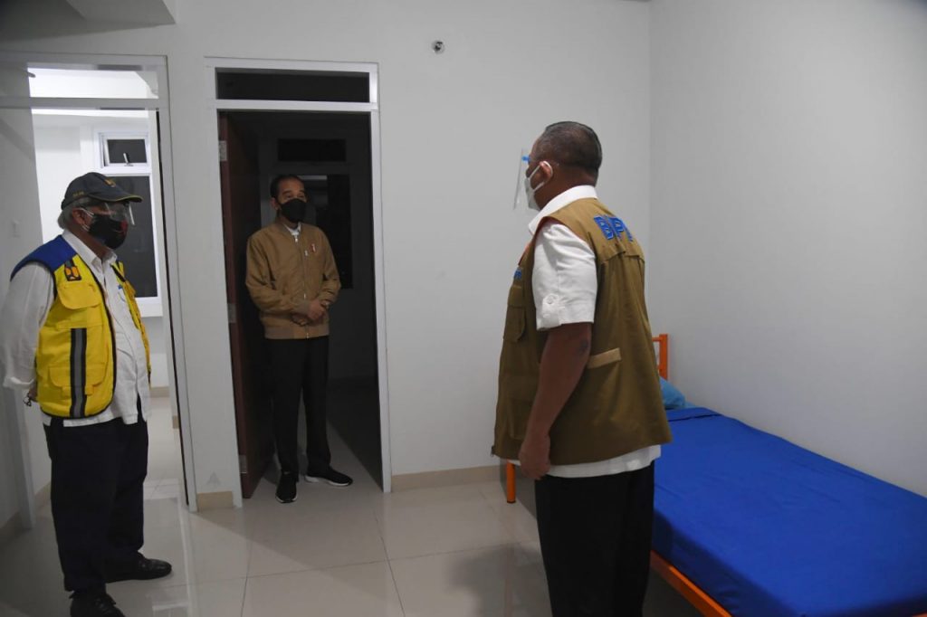 Cek Rusun Pasar Rumput untuk Isolasi Pasien Covid-19, Jokowi: Saya Pantau Malam ini