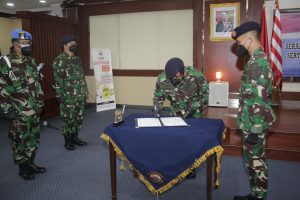 Lima Jabatan Strategis di Lingkungan Koarmada I Diserahterimakan