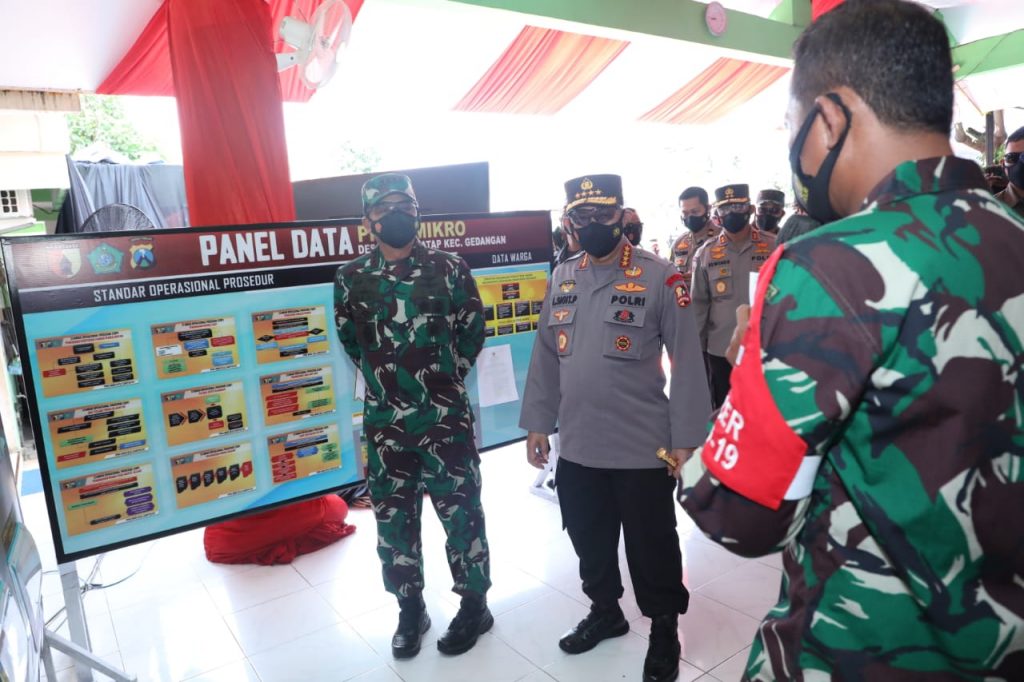 Panglima TNI Menilai PPKM Merupakan Strategi Memutus Mata Rantai Penularan Covid-19