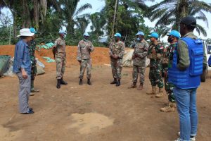 IEC dikunjungi Oleh Head of Office Political Affair MONUSCO