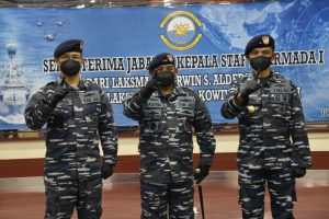 Pangkoarmada I Pimpin Sertijab Kepala Staf Koarmada I