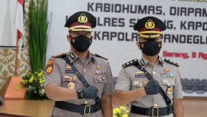 Kombes Pol Edy Sumardi Resmi Jabat Dirpamobvit Polda Banten, Kini Kabid Humas AKBP Shinto Silitonga