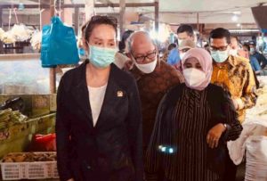 Dua Wanita Kepri Lobi Pusat Wujudkan Pasar Baru Kota Tanjung Pinang