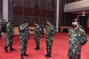 Panglima TNI Terima Laporan Korps Kenaikan Pangkat 25 Perwira Tinggi