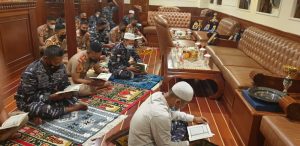 KRI Bima Suci Gelar Do’a Bersama Sambut Hari Ulangtahun TNI AL