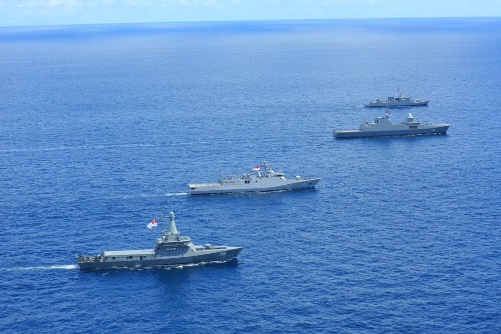 Gugus Tugas Samudera Shakti Patroli Laut Penegakkan Kedaulatan NKRI