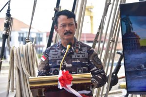 Bahas Pengawasan Dan Pengamanan Di Laut, Pangkoarmada II Terima Courtesy Call Komisi I DPR RI Di Koarmada II