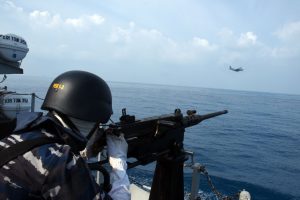 Berhasil TNI AL Menembak Jatuh Pesawat Musuh