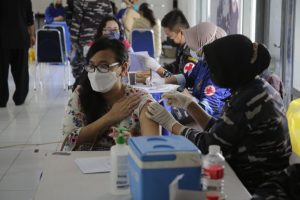 Masyarakat Sunter Antusias Ikuti Serbuan Vaksinasi Covid 19