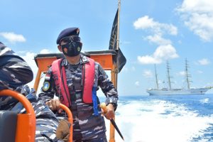 Satgas KJK 2021 Laksanakan Bansos Negeri Terdepan NKRI Pulau Laut Natuna