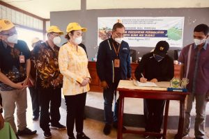 Cen Sui Lan Salurkan 31,4 Miliar Pengembangan Pertanian Masyarakat Lingga