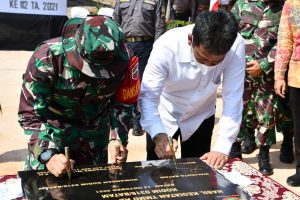 Danrem 033 WP Hadiri Penutupan TMMD Ke-112