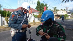 Cegah Prajurit Langgar Aturan, Danpomal Lanal Rani Gelar Operasi GAKTIB