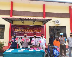 Pencuri Yang Meresahkan Masyarakat Tarempa Berhasil Dibekuk Satreskrim Polres Anambas