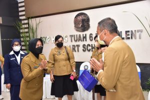 KDJA II Hadiri Peresmian Pembangunan SMP Hang Tuah 6 Excellent Tahap II