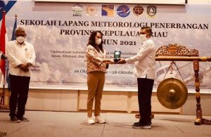 Pukul Gong 5 Kali, CSL Resmi Buka SLMP Dari BMKG Kota Batam