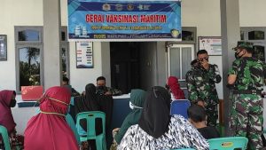 TNI AL Buka Gerai Vaksinasi Covid-19 di Lanal Tanjung Balai Asahan
