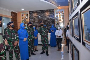 Laksda TNI Arsyad Abdullah Resmikan Galeri Ghora Wira Koarmada I