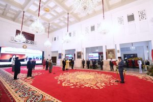 Presiden Jokowi Lantik Megawati Ketua dan Anggota BRIN
