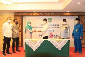 Hadir Sertijab Kampus Tanjungbuntung Sekda Dorong Pelayanan Publik Lebih Baik