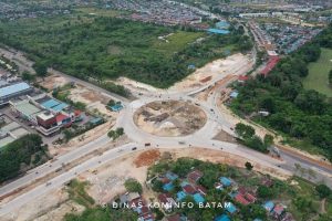 Penampakan Bundaran Basecamp Kota Batam Kondisi Terkini