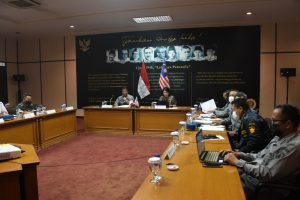 Bakamla RI Bersama MKN Malaysia Bahas Implementasi MoU Common Guidelines