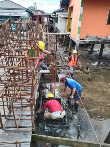 Pembangunan Jalan Di Letung Sudah 80 Persen