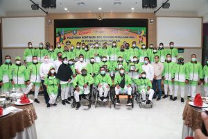Gubernur Lepas 22 Atlet NPCI Kepri ke Papernas XVI Papua