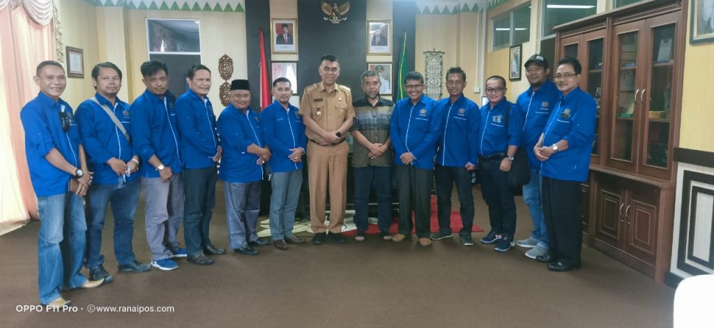 PWI Natuna Silaturahmi Dengan Pemerintah Daerah dan Forkompimda