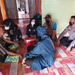 Kapolres Anambas Turun Langsung Bagikan Sembako Dan Vaksinasi Masyarakat Di Desa Putik