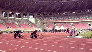 Putri Ayu Raih Medali Emas Cabor Para-Atletik Kursi Roda