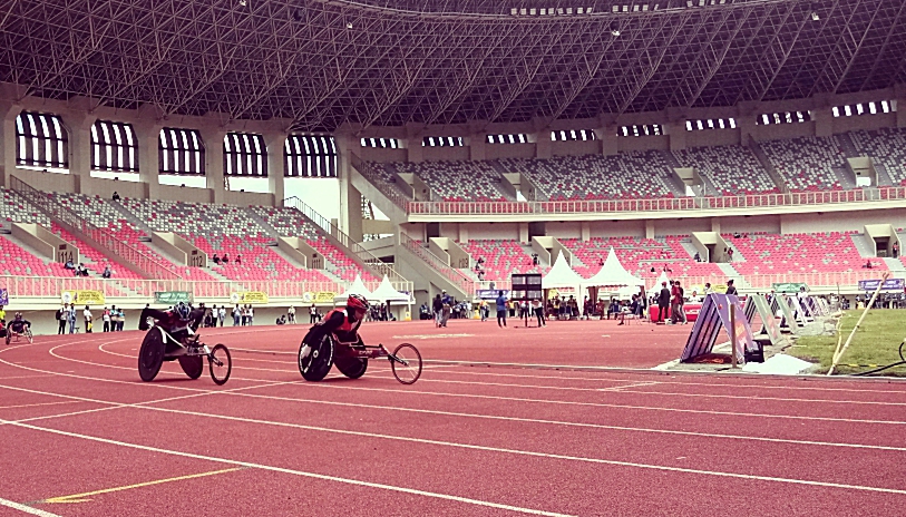Atlet Paralimpik Kursi Roda dari Jawa Tengah