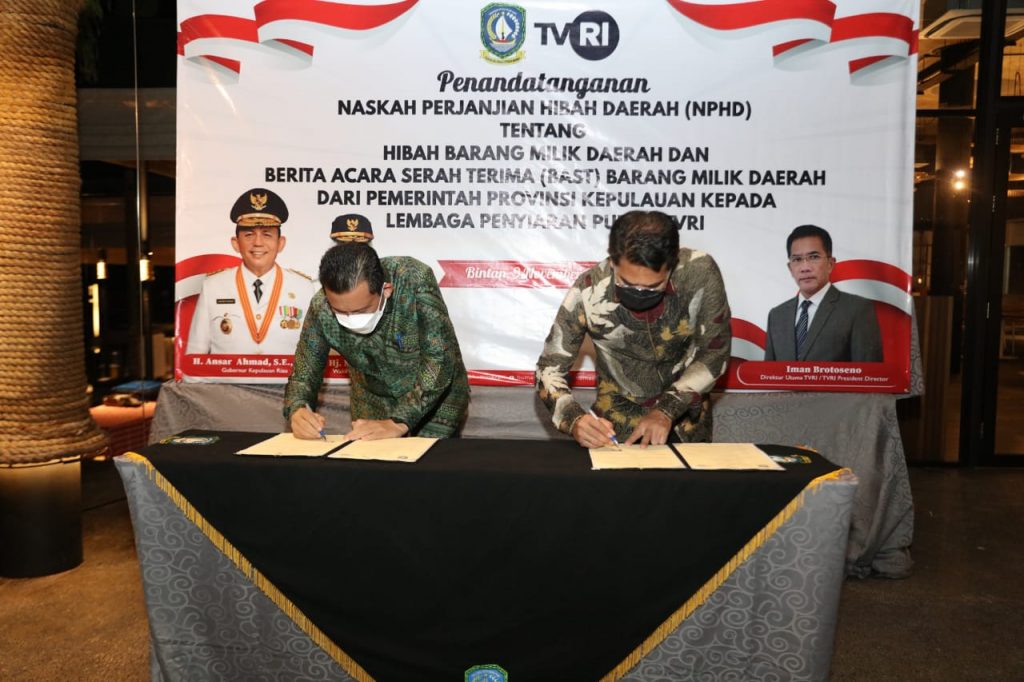 Pemprov Hibah Lahan 2 Hektar di Dompak Untuk StasiunTVRI