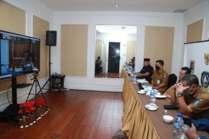 Gubernur Ansar Vicon Bersama Menkopolhukam Bahas Pengaturan Upah Minimun