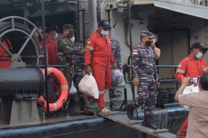 Sempat Diselamatkan Nelayan Vietnam, Korban Kecelakaan Laut Berhasil Di Evakuasi KRI 386