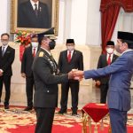 Presiden RI Joko Widodo Lantik Jenderal TNI Andika Perkasa Sebagai Panglima TNI