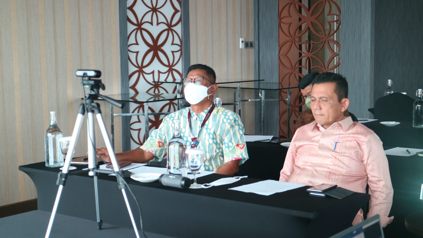 Gubernur Kepulauan Riau H. Ansar Ahmad menghadiri pertemuan rutin pelaku usaha di dalam kawasan pariwisata Lagoi Bintan 