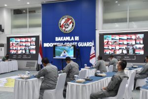 Bakamla RI Gelar Latihan Keamanan dan Keselamatan Laut Terpadu