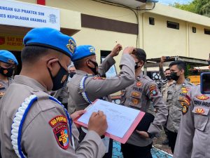 Tingkatkan Ketertiban Dan Kedisiplinan Anggota, Subbid Provos Bidpropam Polda Kepri Lakukan Penertiban Anggota Polres Anambas